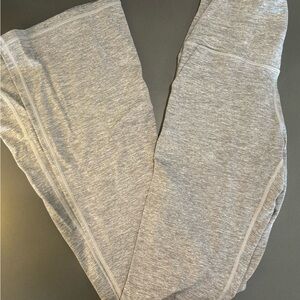 Gray Flare Leggings